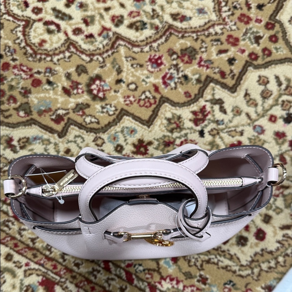 Michael Kors dusty rose Satchel with Gold Accents - Picture 4 of 9